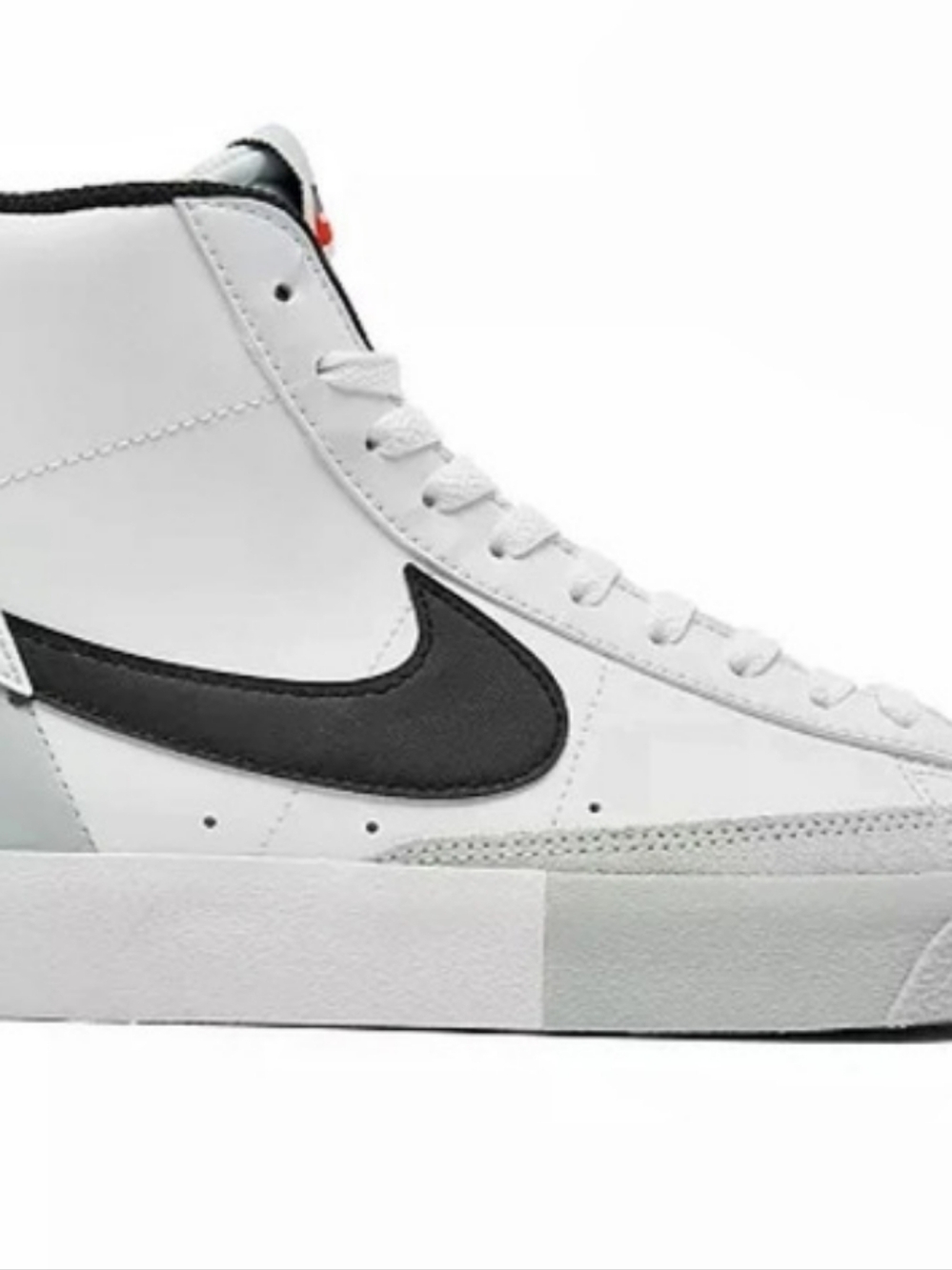 Nike Blazer Mid '77 High Top Sneakers White & Black US 6.5Y
